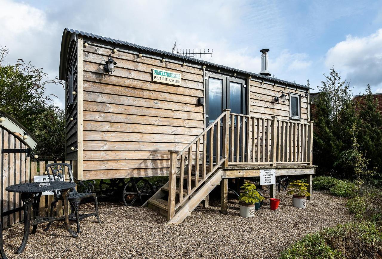 The Little John Petite Cosy Log Cabin - Sleeps 2, Great For Romantic Breaks, Couples, Single Guests, Near Sherwood Forest At Fairview Farm, Nottingham Set In 88 Acres Blidworth Luaran gambar